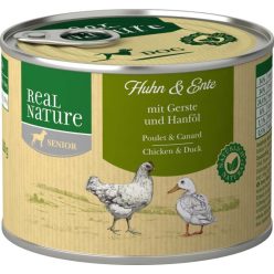 Real Nature Classic kutya konzerv senior csirke&kacsa 6x200g