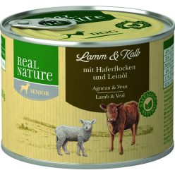   REAL NATURE Classic kutya konzerv senior bárány&borjú 6x200g