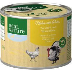   Real Nature Classic kutya konzerv adult light csirke&pulyka 6x200g