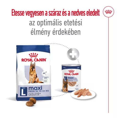 Royal Canin Size Health Nutrition Maxi adult 5+ száraz kutyaeledel 15kg