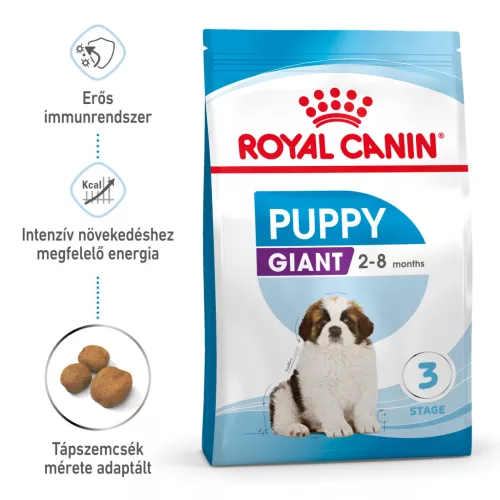 Royal Canin Size Health Nutrition Giant puppy száraz kutyaeledel 15kg