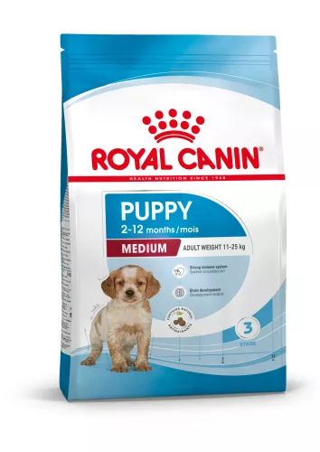 Royal Canin Size Health Nutrition Medium puppy száraz kutyaeledel 15kg