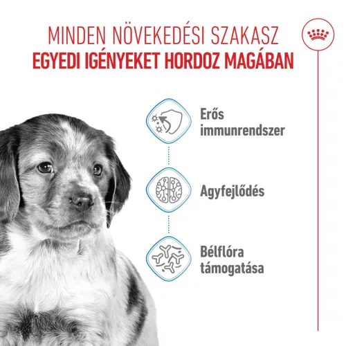 Royal Canin Size Health Nutrition Medium puppy száraz kutyaeledel 15kg