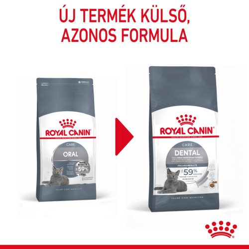 Royal Canin Feline Care Nutrition Dental Care száraz macskaeledel 1,5kg