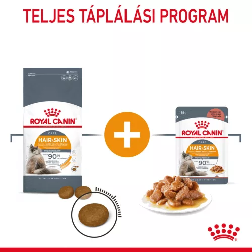 Royal Canin Feline Care Nutrition Hair&Skin Care száraz macskaeledel 2kg