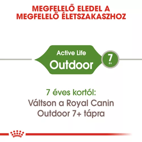 Royal Canin Feline Health Nutrition Outdoor 30 száraz macskaeledel 4kg