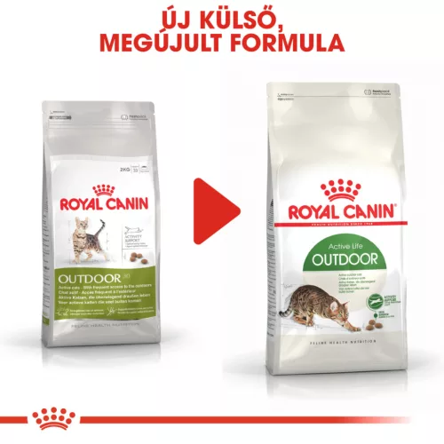 Royal Canin Feline Health Nutrition Outdoor 30 száraz macskaeledel 4kg
