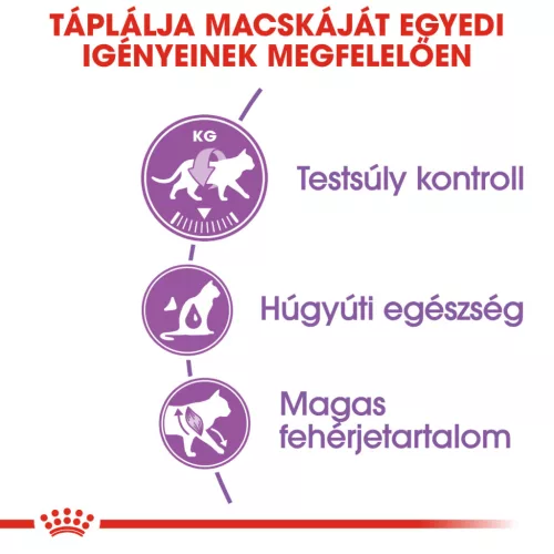 Royal Canin Feline Health Nutrition Sterilised 37 száraz macskaeledel 4kg