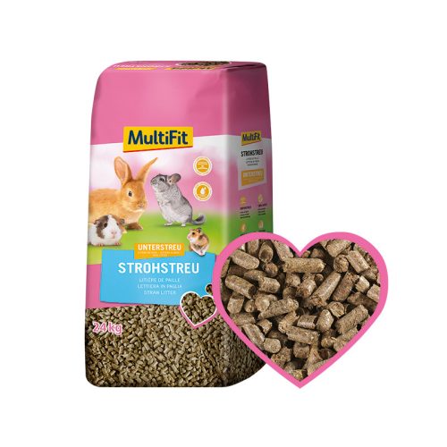 MultiFit kisemlős alom szalma 60l