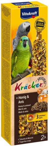Vitakraft Kräcker arapapagájnak mézes 180g 2db