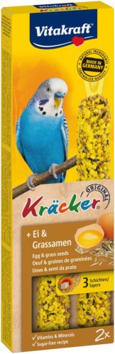 Vitakraft dupla rúd hullámos papagájnak tojásos 60g