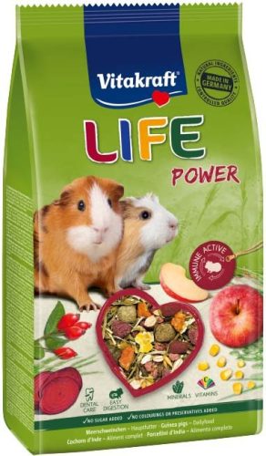 Vitakraft Life Power kisemlőseledel tengerimalacnak 600g