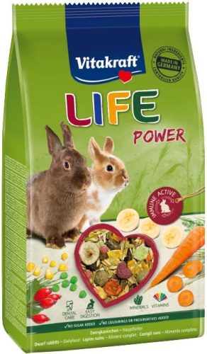 Vitakraft Life Power kisemlőseledel nyúlnak 600g
