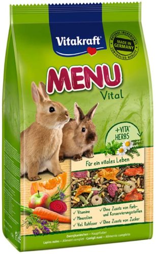 Vitakraft Prémium Menü Vital törpenyúl eledel 1kg