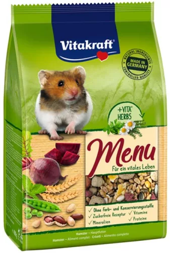 Vitakraft Prémium Menü Vital aranyhörcsög eledel 400 g