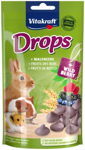 Vitakraft Drops kisemlős snack erdeigyümölcs 75g