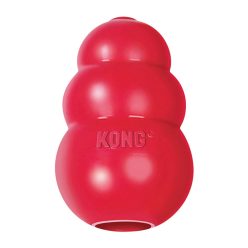 KONG Classic kutyajáték piros L
