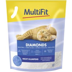 MultiFit Diamonds szilikátos macskaalom 3,4kg