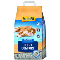 MultiFit Ultra Comfort csomósodó macskaalom 15L