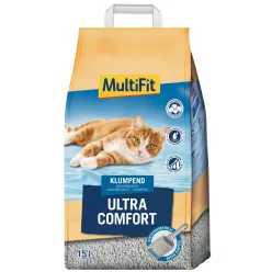 MultiFit Ultra Comfort csomósodó macskaalom 15L