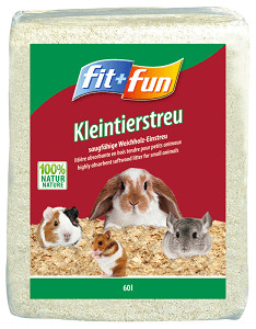 fit+fun kisemlős alom forgács 60l