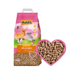 MultiFit kisemlős alom fa pellet 11 kg