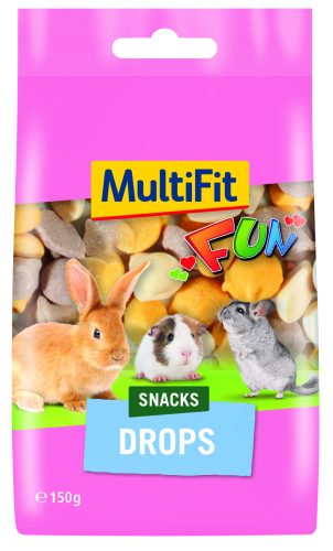 MultiFit Fun Snacks joghurtos falatkák rágcsálóknak 100g