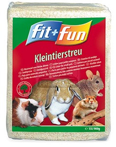 Fit+Fun kisemlős alom forgács 15l