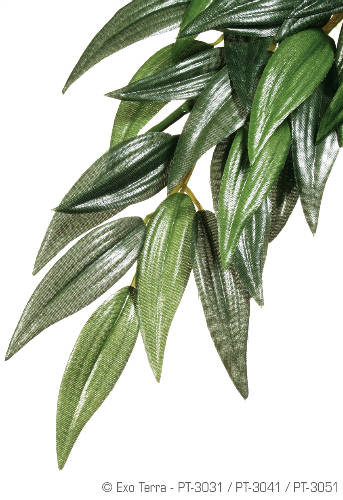ExoTerra Silk Plant Ruscus Terráriumi selyem műnövény dekoráció 42cm M