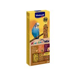   Vitakraft Kräcker Trio-Mix hullámos papagájnak méz&tojás&gyümölcs 80g 3db