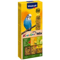   Vitakraft Kräcker Trio-Mix hullámos papagájnak szezám&kiwi&gyógynövény 80g 3db