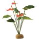 ExoTerra Rainforest Plant Anthurium Bush Terráriumi flamingóvirág műnövény dekoráció  30cm S