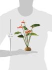 ExoTerra Rainforest Plant Anthurium Bush Terráriumi flamingóvirág műnövény dekoráció  30cm S