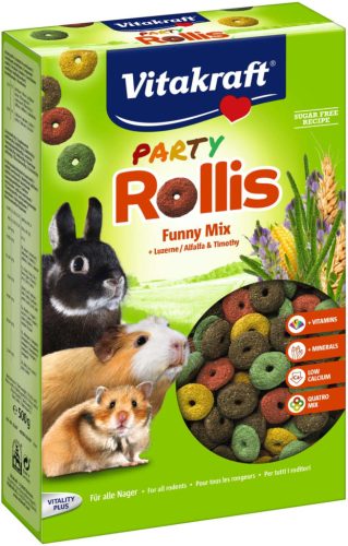 Vitakraft Party Rollis eledel rágcsálóknak 500g