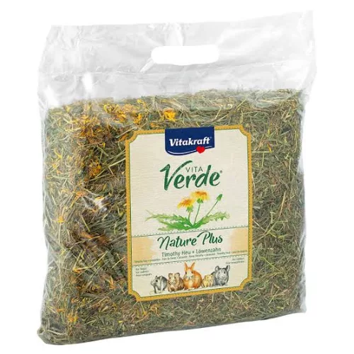Vitakraft VitaVerde természetes réti széna pitypanggal 500g