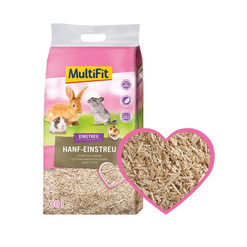 MultiFit kisemlős alom kender 30l