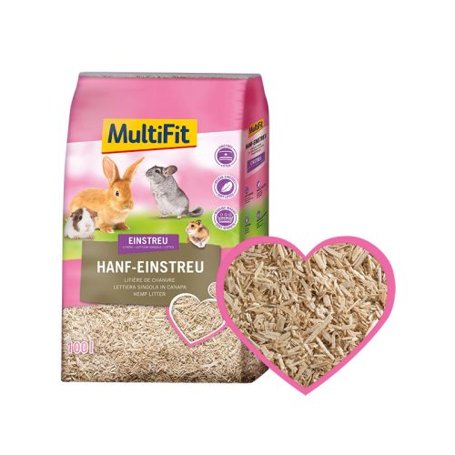MultiFit kisemlős alom kender 100l