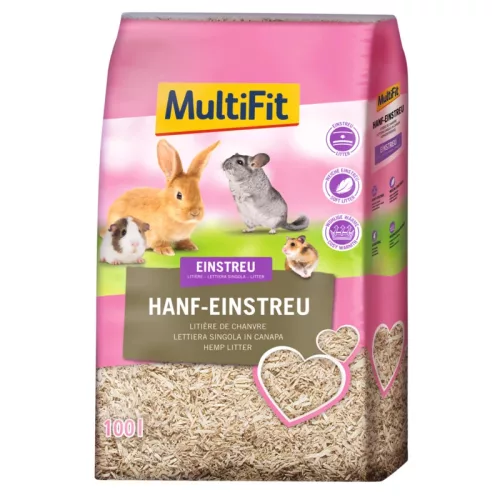 MultiFit kisemlős alom kender 100l