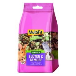 MultiFit Nature snack virág&zöldség kisemlősöknek 100 g