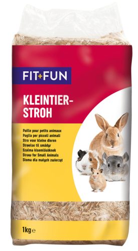 fit+fun kisemlős alom szalma 30l