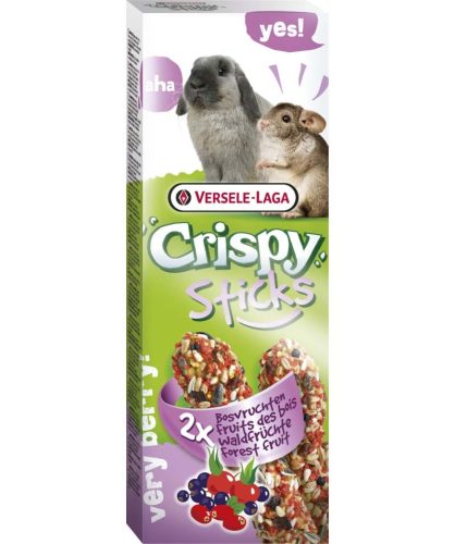 Versele-Laga Crispy Sticks nyúlnak és csincsillának erdei gyümölcsös 110g 2db