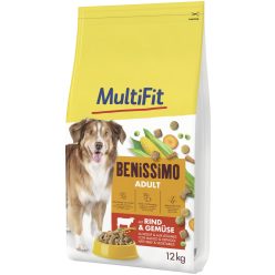 MultiFit Benissimo száraz kutyaeledel adult 12kg