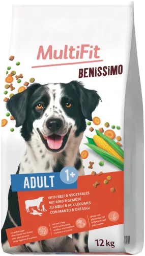 MultiFit Benissimo száraz kutyaeledel adult 12kg