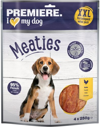Premiere Meaties kutya jutalomfalat csirke XXL 4x250g