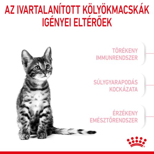 Royal Canin Feline Health Nutrition Kitten száraz macskaeledel steril 400g