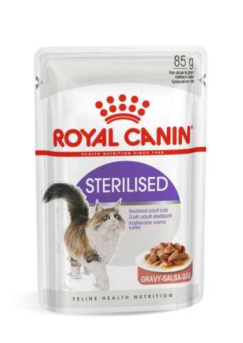 Royal Canin Feline Health Nutrition macska tasak adult Steril gravy 12x85g