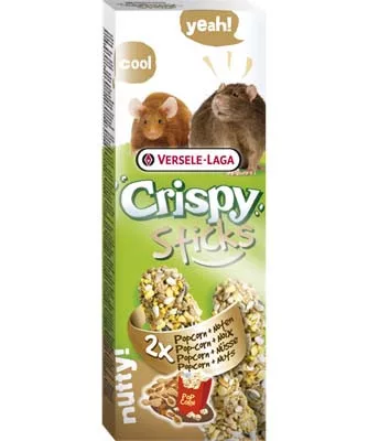Versele-Laga Crispy duplarúd popcorn patkánynak,egérnek 110g