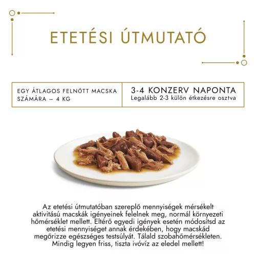 Gourmet Gold macska konzerv duo nyúl&máj 12x85g