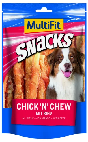 MultiFit Snacks Chick’n Chew kutya jutalomfalat Nr.4 100g