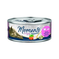 Moments macska konzerv lazac&spenót 12x70g